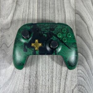 PowerA Enhanced Wireless Controller Nintendo Switch Legend Zelda Link Silhouette